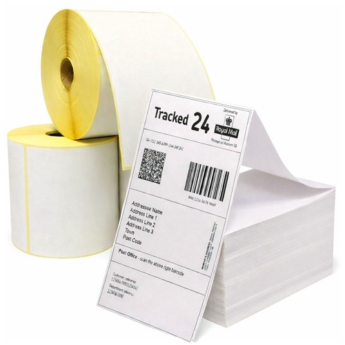 White direct thermal - direct, labels