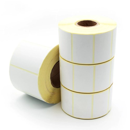 50x25mm white thermal direct - 50x25mm,