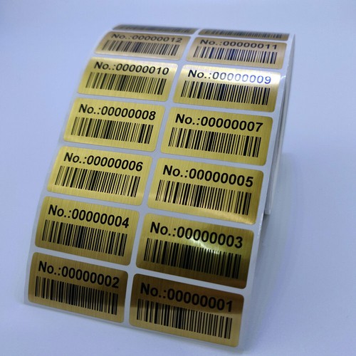 500 labels inventory retail - 500,