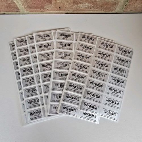 Void barcode tamper - void,