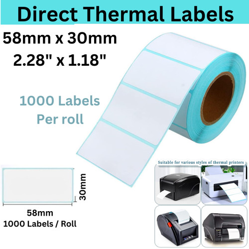 Direct thermal sticky - direct,