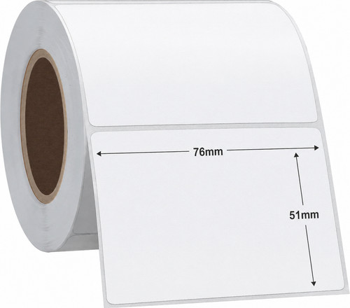 76x51mm direct thermal - 76x51mm,