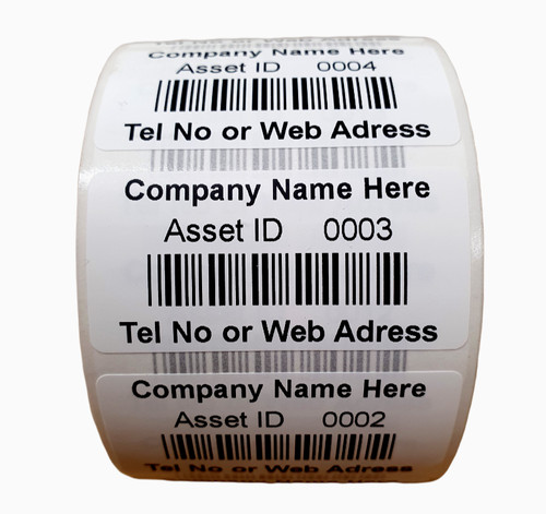 Roll 1000 personalised barcode - roll,