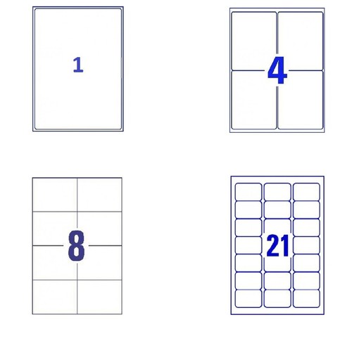 Address labels stickers white - address,