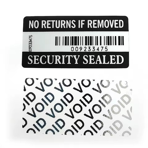 Security sealed returns - sealed, if