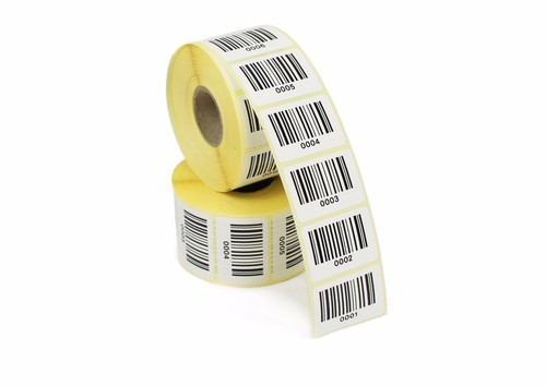 Printed barcode labels - printed,