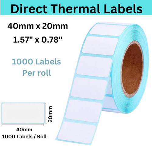 Direct thermal sticky label - direct,