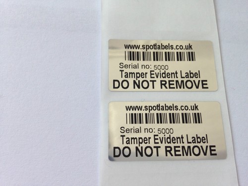 Tamper evident void - evident, security