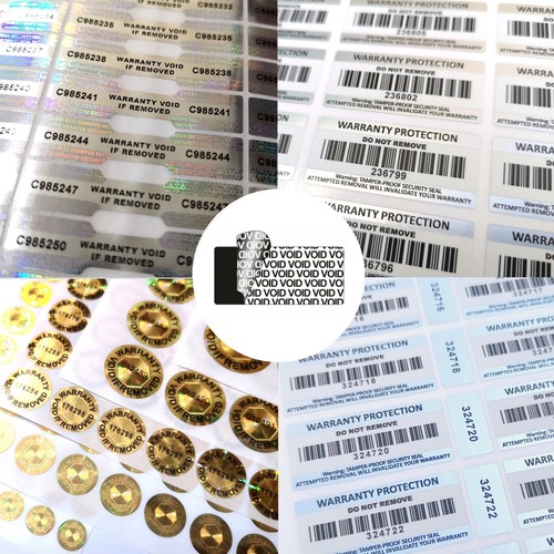 Tamper proof stickers - proof,
