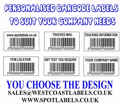 Barcode number personalised - ,